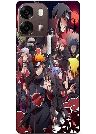 Чехол силиконовый бампер для oppo a6s с рисунком наруто naruto аниме