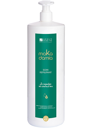 Кондиционер для тонких волос makadamia urban keratin, 1000 мл