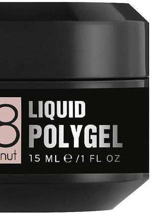 Рідкий полігель liquid polygel no 08 chestnut tessa, 15 мл