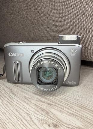 Цифровой фотоаппарат canon powershot sx260hs