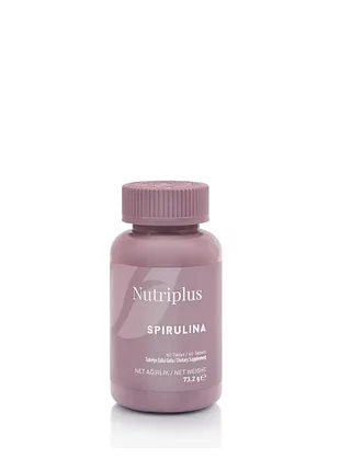 Дієтична добавка спіруліна nutriplus, 60 шт