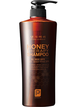 Шампунь для волос "медовая терапия" professional honey therapy shampoo daeng gi meo ri, 500мл