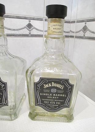 Пустые бутылки jack daniels single barrel 2