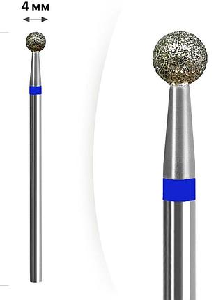 Фреза алмазная шарик blue mart, 4 мм 2