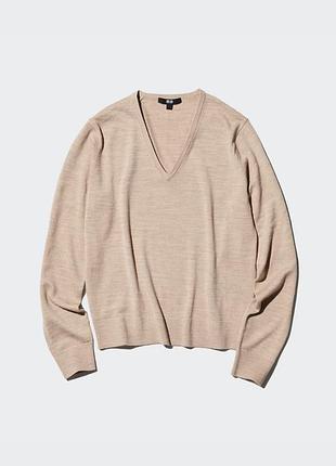 Джемпер из мериносовой шерсти uniqlo