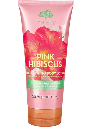 Лосьон для тела tree hut pink hibiscus hydrating body lotion, 251 мл