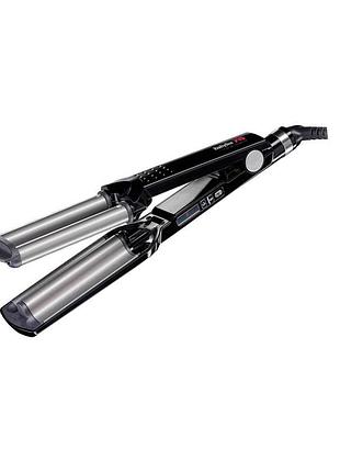 Плойка-тристулка 3d-ionic 19 мм titanium turmalin triple barrel bab2369tte