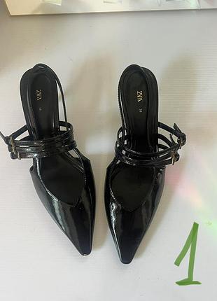 Слінгбекі босоніжкі zara 38 нові