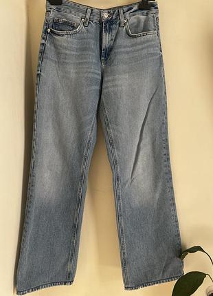 Джинси zara блакитні s/m 4