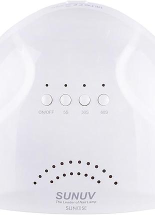 Led/uv лампа sunuv 1s se 36 вт white оригинал 2