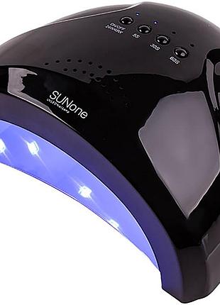 Led/uv лампа sun-1 (без дисплея) чорна 48 вт