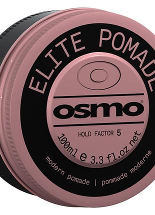 Помада на водной основе экстра сильной фиксации для укладки волос elite pomade™ new osmo, 100 мл
