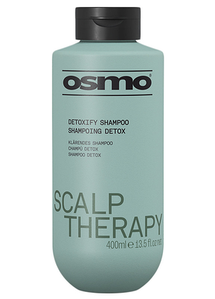 Шампунь-детокс для глибокого очищення шкіри голови scalp therapy new osmo, 400 мл