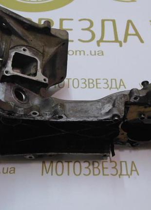 Картер gbl honda dio af-35 / zx-35 (коллектор на 3 болта)