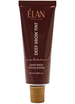 Краска для бровей deep brow tint 2.0 03 black elan, 20 мл