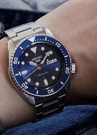 Чоловічий годинник seiko 5 sports automatic  — 4r36-07g0, механіка, оригінал.  японія