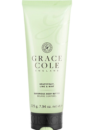 Баттер для тела grapefruit lime & mint grace cole, 225 г