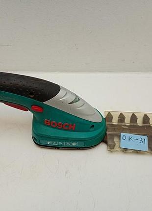 Акумуляторні ножиці-кущоріз bosch isio 3,6v (товар вживаний, без блоку живлення)