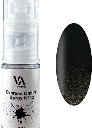Спрей для эффекта омбре №02 express ombre spray valeri, 7,5 г