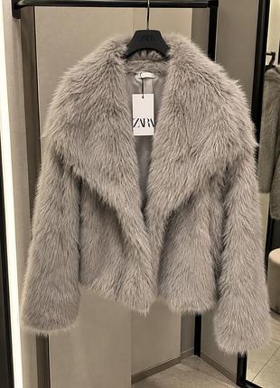 Шуба корочка zara 2