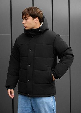 Зимова куртка чорного кольору staff born black