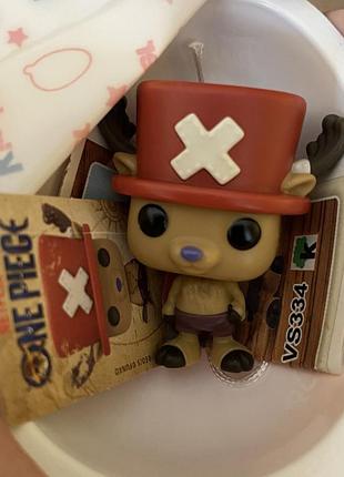 Фігурка kinder joy funko pop one piece/ ван піс, тоні тоні чоппер tony chopper