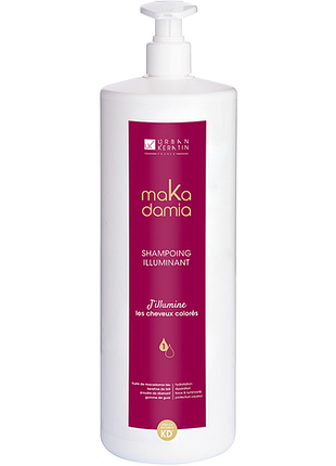 Шампунь для окрашенных волос makadamia urban keratin, 1000 мл