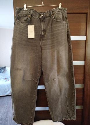 Джинсы бренда zara, размер 46 евро
