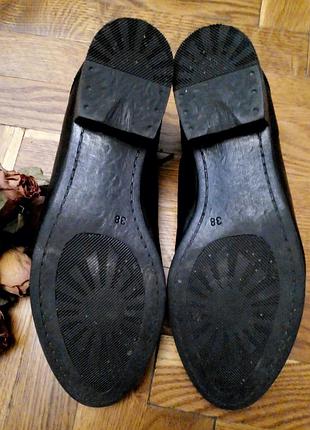 Базові чорні шкіряні оксфорди 🍁🌞👞🖕😊🔥 8