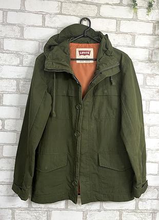 Куртка levi’s парка s хакі 8