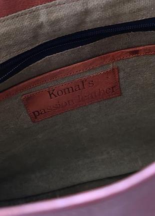 Шкіряна сумка komal's 9