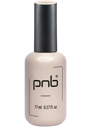 База каучуковая для чувствительных ногтей sensitive base pnb, 17 мл