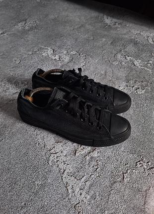 Оригінальні кеди converse chuck taylor all star monochrome black (m5039c)