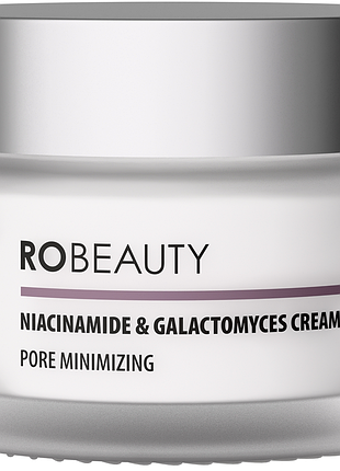 Крем для лица с ниацинамидом niacinamide & galactomyces cream robeauty, 50 мл