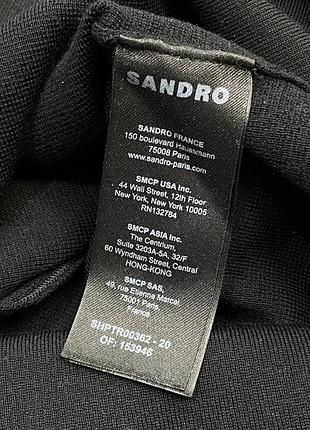Вовняний зіп светр sandro 7