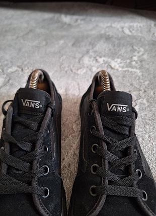 Оригинальные кеды vans black / black triple black 7