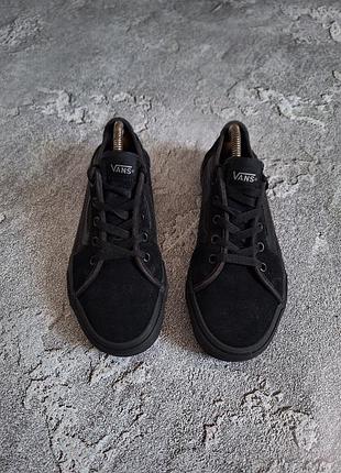 Оригинальные кеды vans black / black triple black 6
