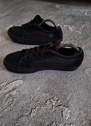 Оригинальные кеды vans black / black triple black 5