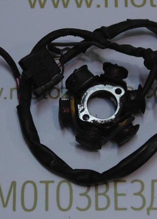 Генератор (статор) 6 обмоток honda dio af-18 / af-27 / af-27 / tact af-30 / af-31 japan