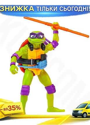 Ku игровая фигурка ракушки-ниндзя universal fit донателло 12 точек артикуляции для детей от 4 лет фигу uni2l_k