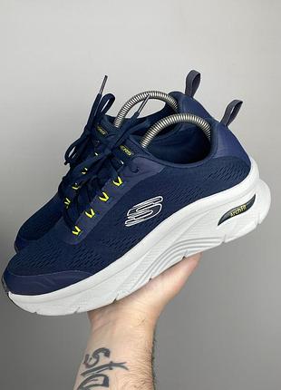 Оригінальні кросівки skechers arch fit сині 41.5 р. 26.5 см