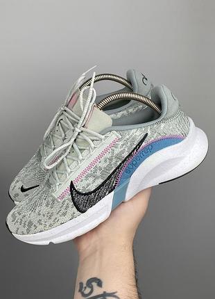 Оригінальні кросівки nike air zoom superrep сірі 40 р. 25.5 см