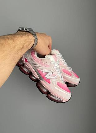 New balance 2000 white grey pink 3