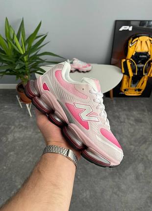 New balance 2000 white grey pink 6