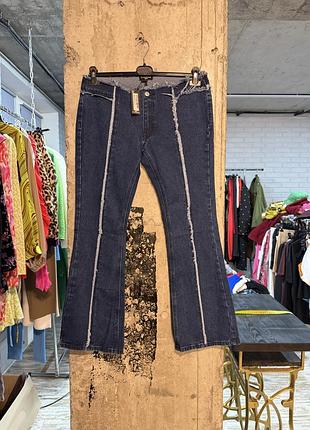 Джинси wash denim low rise
