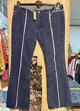 Джинси wash denim low rise 2