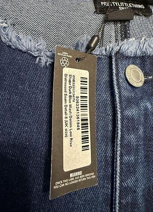 Джинси wash denim low rise 5