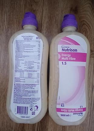 Nutricia nutrison energy multi fibre 1000ml. 1.5 kcal 4