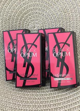 Новинка yves saint laurent black opium pink glaze  парфумована вода