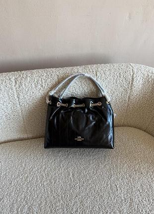 Сумка жіноча coach evelyn shoulder bag with quilting